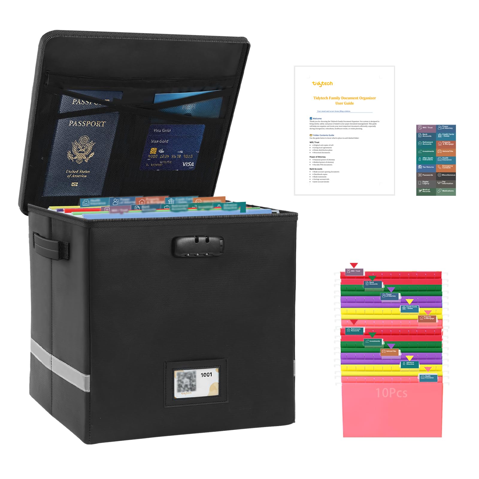 Amazon.com: tidytech Medium Next of Kin Box Organizer with Smart